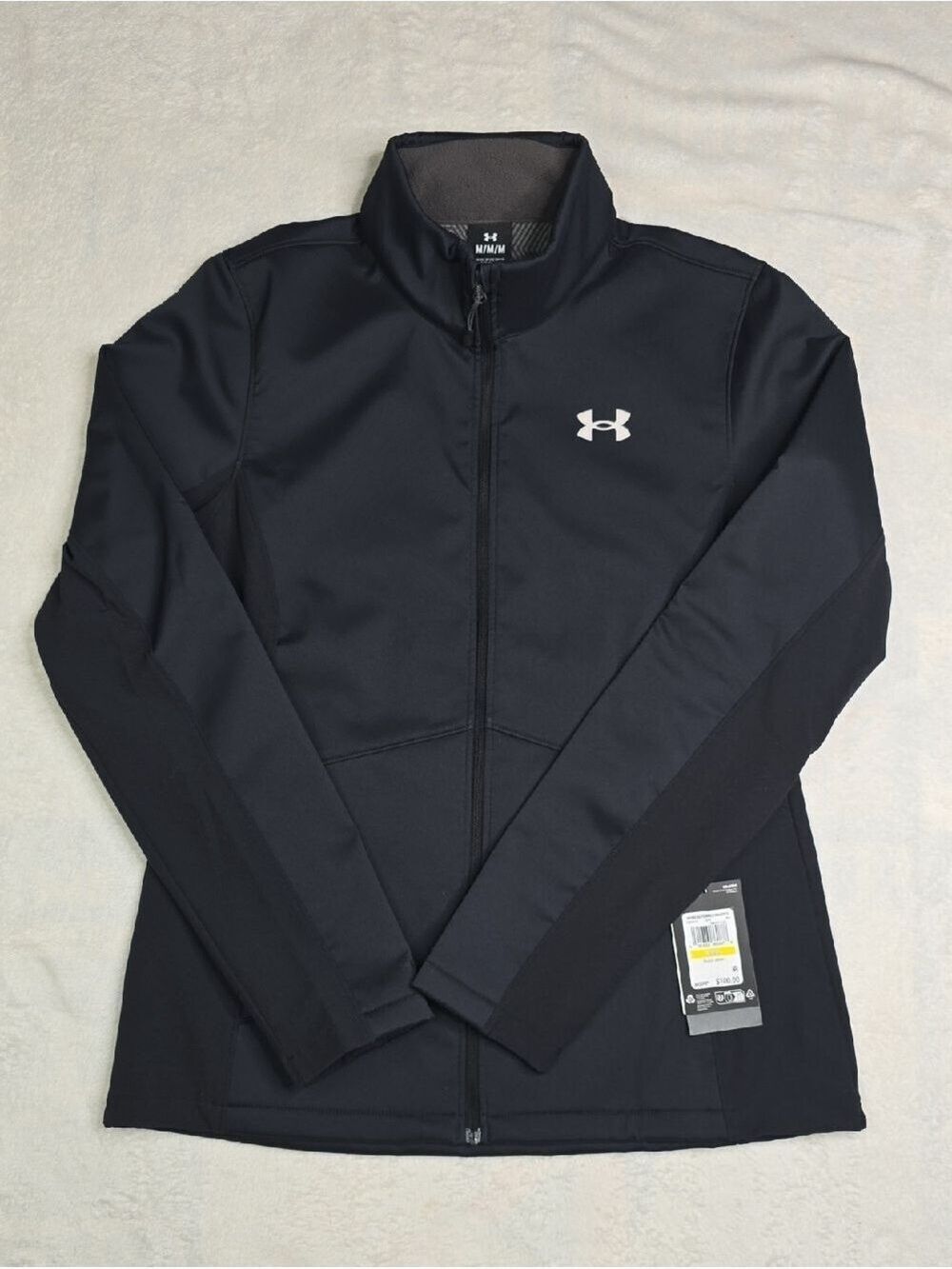 Under Armour Womens Shield Jacket Navy Blue Sz Med NWT
